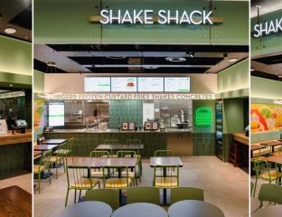 Shake Shack Halal Burgers Restaurant St. Pancras Train Station London