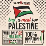 Slamburger Halal Burger Restaurant Palestine Gaza Campaign