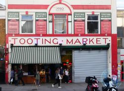 market tooting broadway Halal restaurants