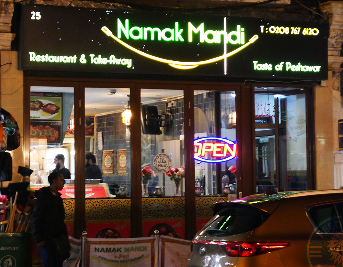 Halal restaurants along London's Upper Tooting Road SW17 - Feed the Lion