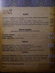 Spain Tour Andalusia: Teteria Petra Halal Moroccan Restaurant Cordoba