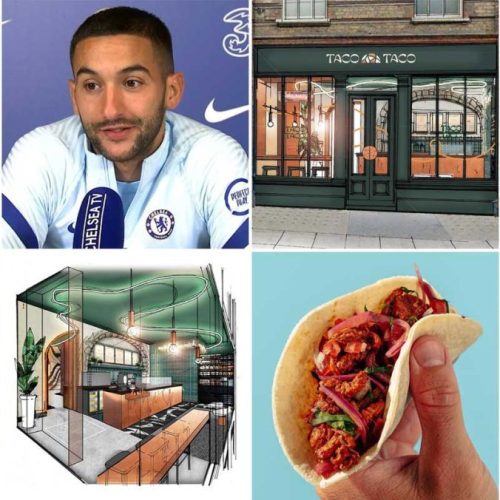 Taco Taco Halal Restaurant Chelsea Footballer Hakim Ziyech London Spitalfields