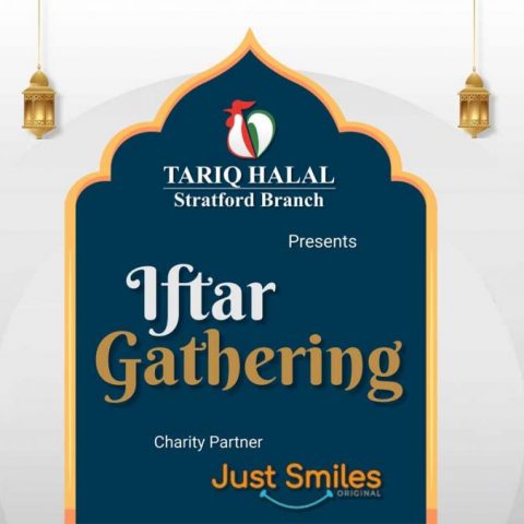 Tariq Halal Ramadan Charity Iftar London Stratford Just Smiles