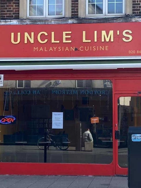 Uncle Lim's Malaysian restaurant in London Croydon relocates - Feed the ...