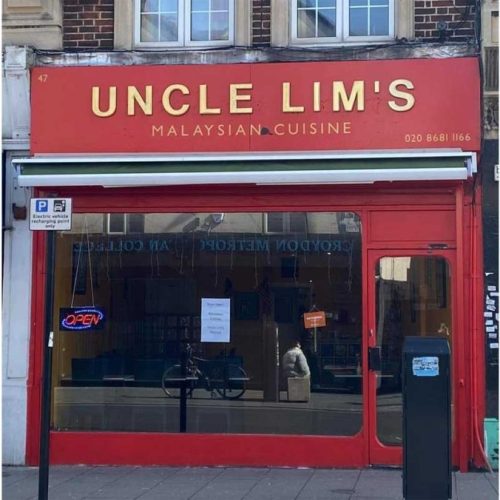 Uncle Lim's Halal Malaysian Kitchen Restaurant Croydon London