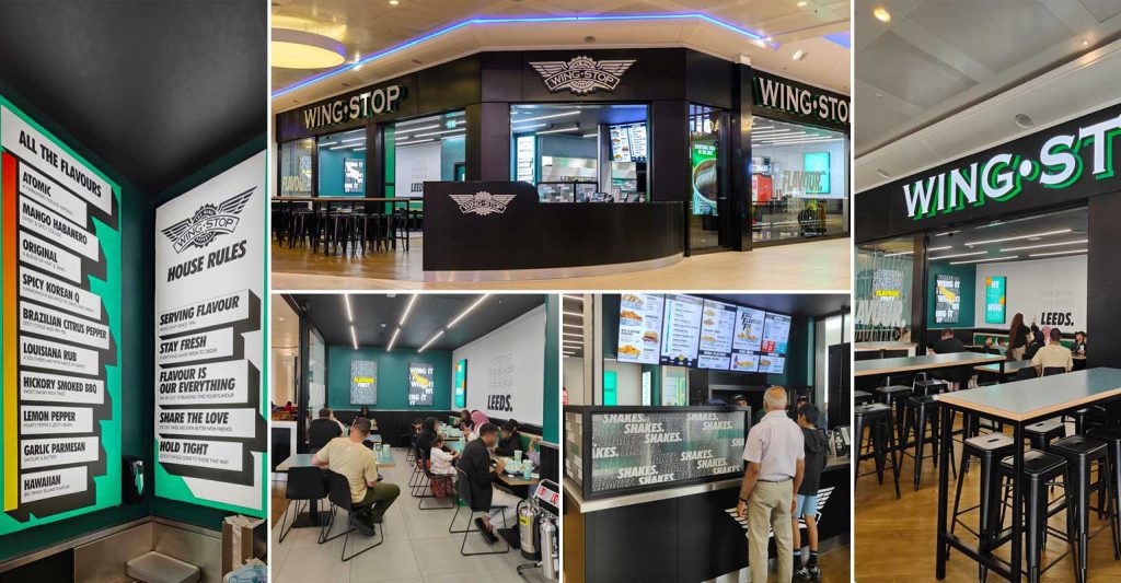 Wingstop Halal Restaurant Chicken Leeds White Rose