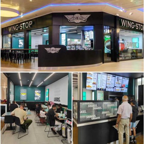 Wingstop Halal Restaurant Chicken Leeds White Rose