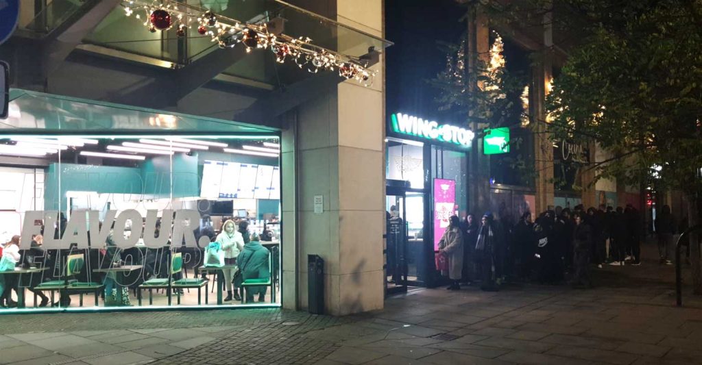 Wingstop Halal Chicken Restaurant London Uxbridge The Chimes